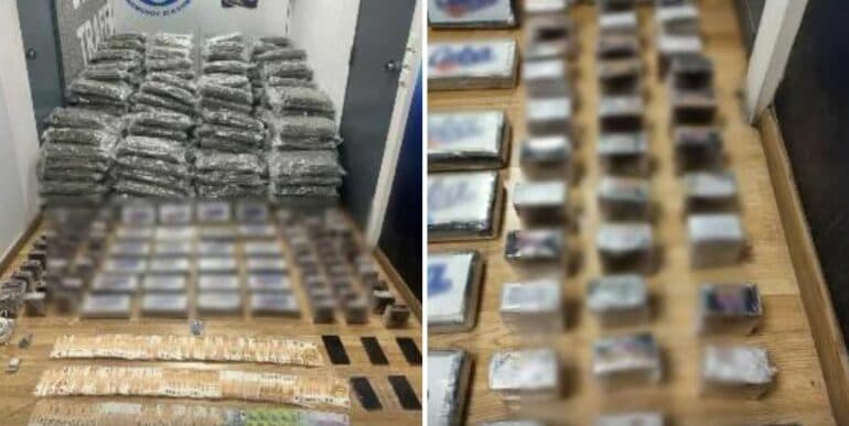 Operacion antidrogë në Athinë/ Sekuestrohen mbi 380 kg drogë, 3 të arrestuar, mes tyre një shqiptar
